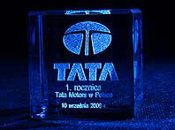 Rocznica TATA Motors w Polsce
grawerowanie 3D w szklanej bryle