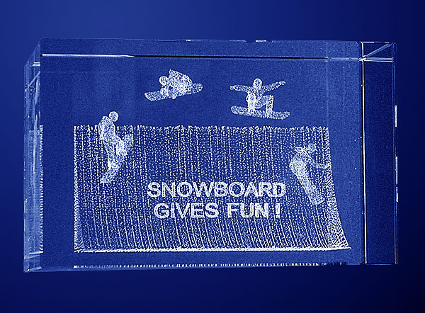 Statuetka nagroda snowboardowa